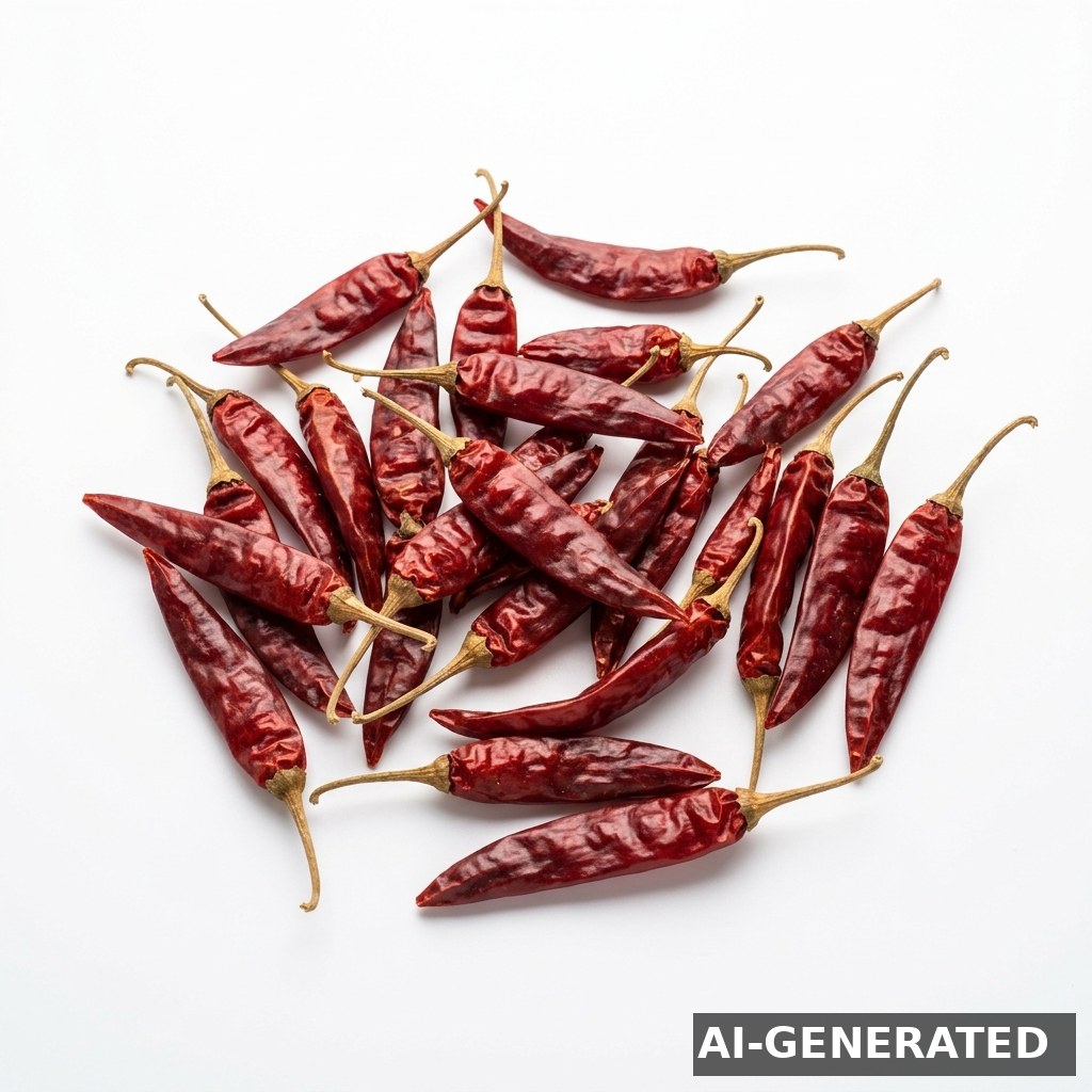 6. Dried Red Chilli (Lal Mirch)